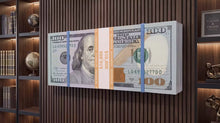 Load image into Gallery viewer, Big New Money Stack 3D ready to  hang wall Sculpture