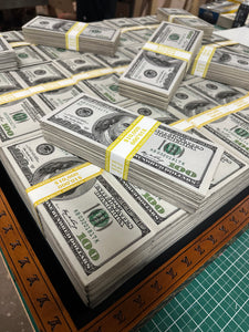 Giant LV MONEY case 36”x33”