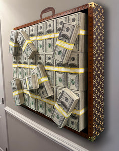 Giant LV MONEY case 36”x33”