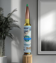 Load image into Gallery viewer, Giant MONEY bullet 49” tall