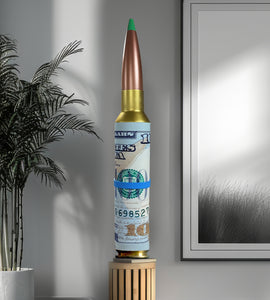 Giant MONEY bullet 49” tall
