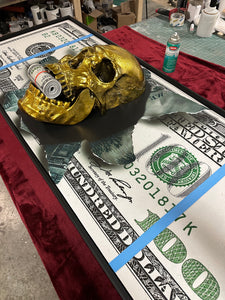 Gotta Hustle 3D Framed Original Sculpture open edition