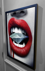 Blood Diamond  3D Sculpture