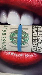 Put Your Money Where Your Mouth Is 3D MONEY Sculpture