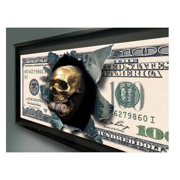 Gotta Hustle 3D Framed Original Sculpture open edition