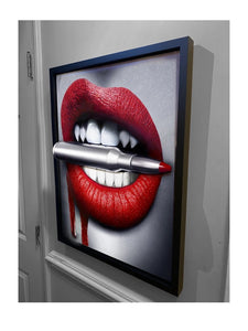 Bite the Silver Bullet 3D Sculpture