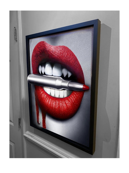 Bite the Silver Bullet 3D Sculpture