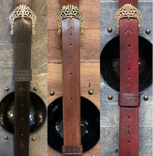 Load image into Gallery viewer, Ivar the Boneless Authentic Battleworn Viking shield