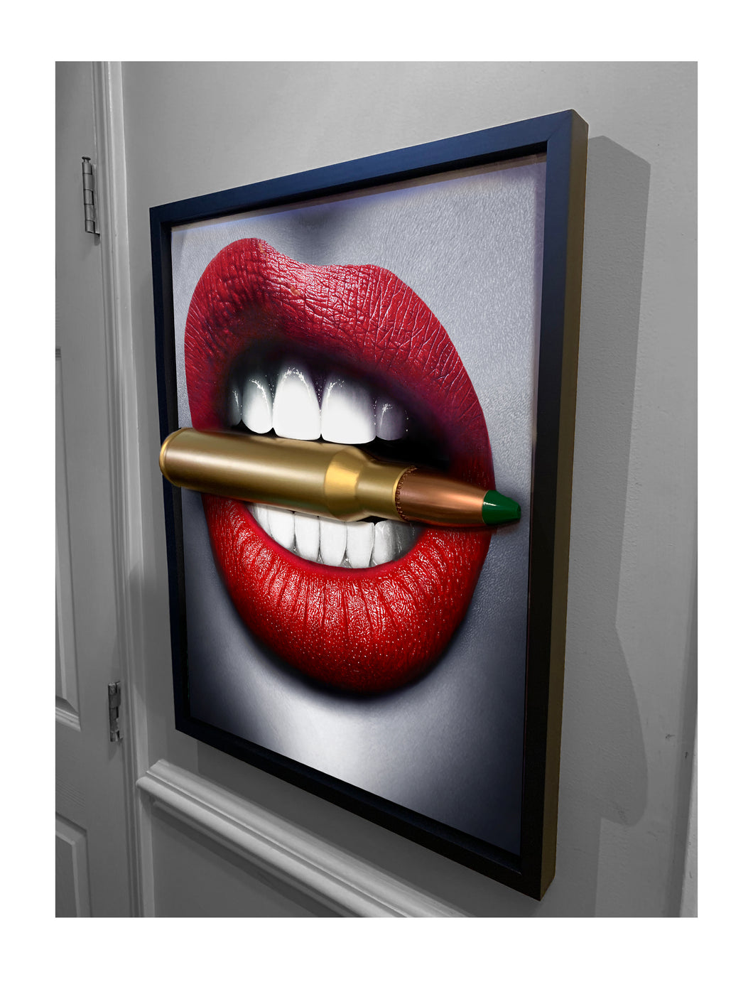 Bite the Bullet 3D Sculpture