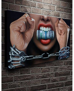 Breaking the Chain Fine Art Canvas Print