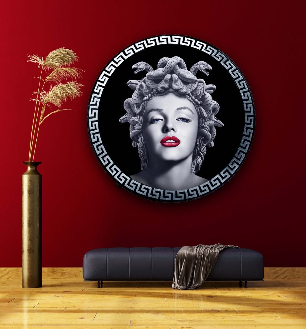 Medusa Monroe Collector's Edition 2.0 Resin Print READY TO HANG